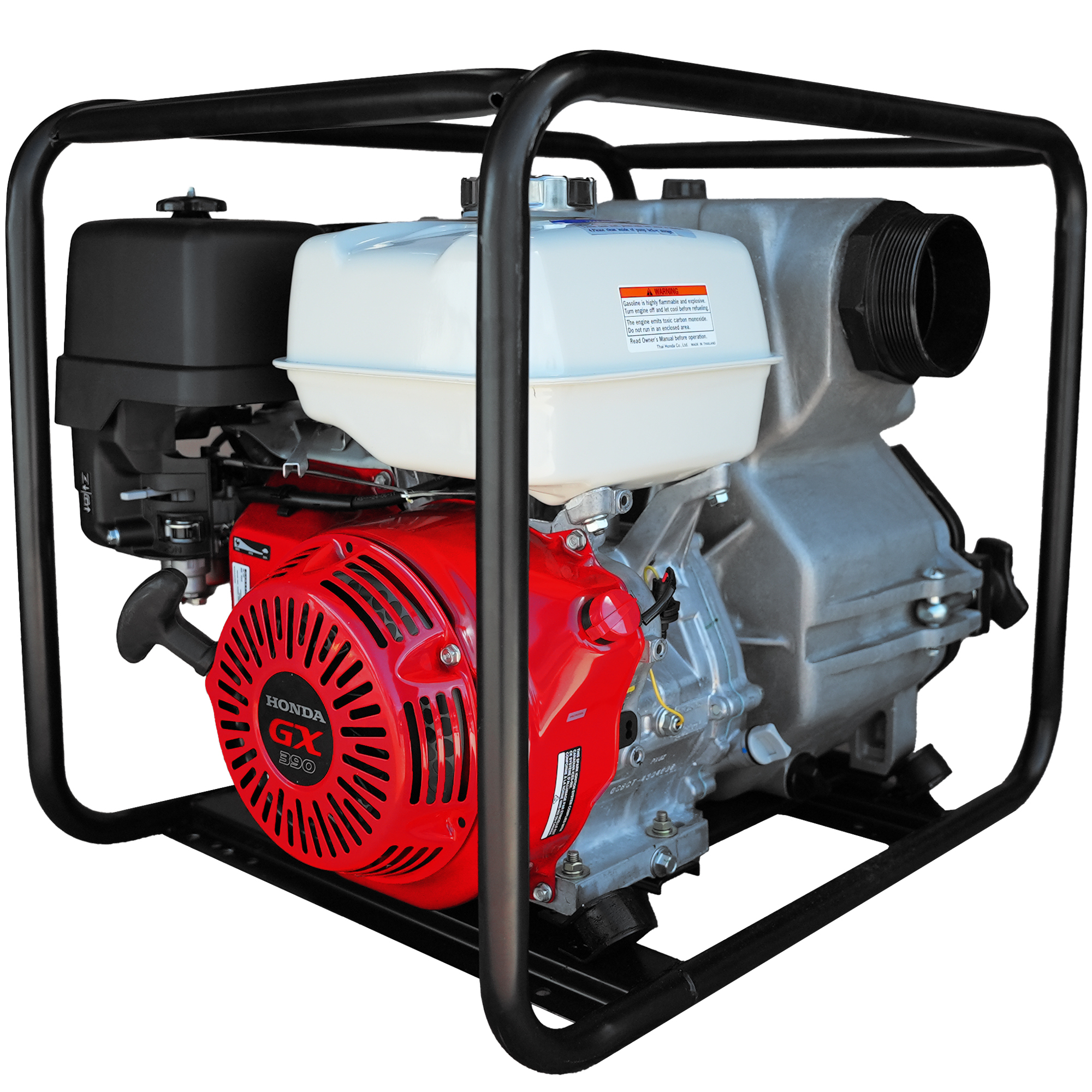 Tomahawk, 4in. Honda Trash Pump, Max. Flow 423 GPM, Engine Displacement 390 cc, Engine Brand Honda, Model# TW4H